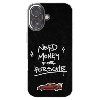 Picasee átlátszó szilikon tok az alábbi mobiltelefonokra Apple iPhone 17 - Dark Racer