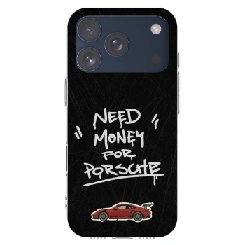 Picasee átlátszó szilikon tok az alábbi mobiltelefonokra Apple iPhone 17 Pro - Dark Racer