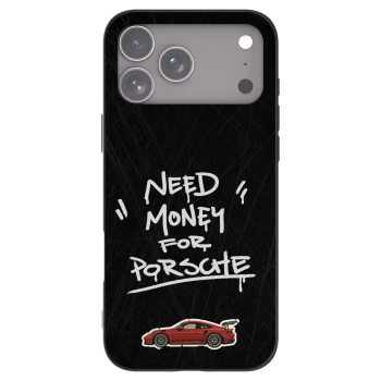 Picasee fekete szilikon tok az alábbi mobiltelefonokra Apple iPhone 17 Pro Max - Dark Racer