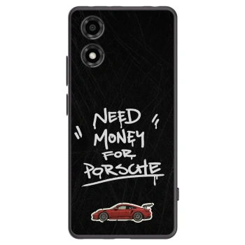 Picasee fekete szilikon tok az alábbi mobiltelefonokra Motorola Moto E14 - Dark Racer