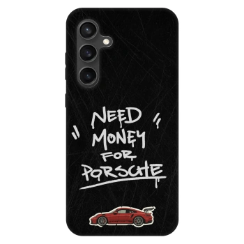 Szilikon tok erre a típusra Samsung Galaxy S24 FE S721B - Dark Racer