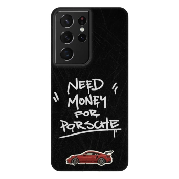 Picasee Fashion Case Samsung Galaxy S21 Ultra 5G G998B - Dark Racer