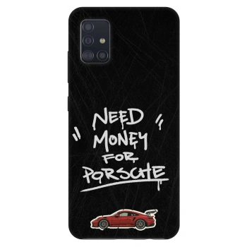 Szilikon tok erre a típusra Samsung Galaxy A51 A515F - Dark Racer