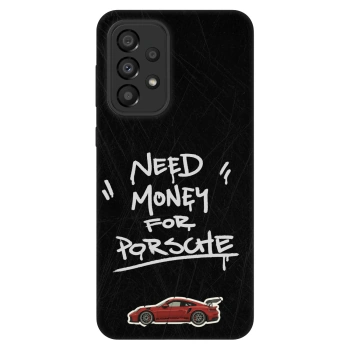 Szilikon tok erre a típusra Samsung Galaxy A33 5G A336 - Dark Racer