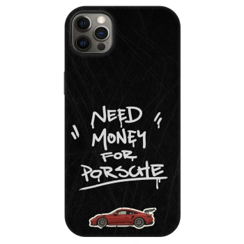 Szilikon tok erre a típusra Apple iPhone 12 Pro Max - Dark Racer