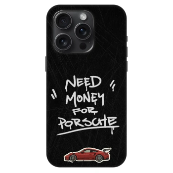 Szilikon tok erre a típusra Apple iPhone 15 Pro - Dark Racer