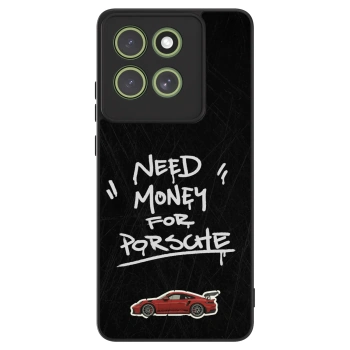 Szilikon tok erre a típusra Motorola Moto G86 5G - Dark Racer