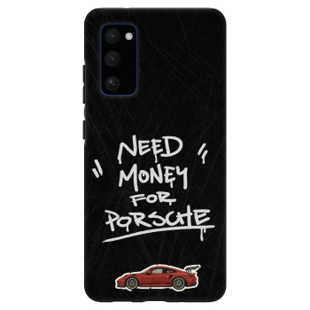 Szilikon tok erre a típusra Samsung Galaxy S20 FE - Dark Racer