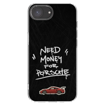 Picasee átlátszó szilikon tok az alábbi mobiltelefonokra Apple iPhone 17e - Dark Racer