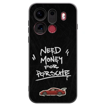 Picasee fekete szilikon tok az alábbi mobiltelefonokra OPPO Find X9 Pro - Dark Racer