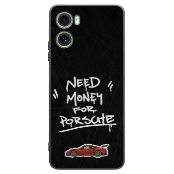 Picasee fekete szilikon tok az alábbi mobiltelefonokra Motorola Moto G06 - Dark Racer