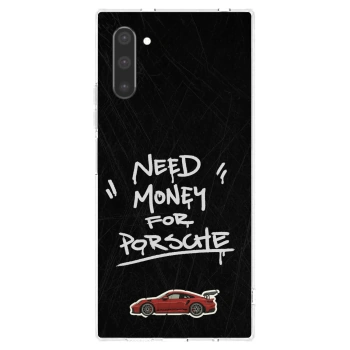 Picasee átlátszó szilikon tok az alábbi mobiltelefonokra Samsung Galaxy Note 10 N970F - Dark Racer