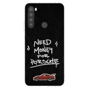 Picasee átlátszó szilikon tok az alábbi mobiltelefonokra Xiaomi Redmi Note 8 - Dark Racer