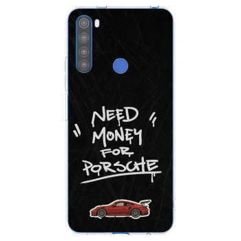 Picasee átlátszó szilikon tok az alábbi mobiltelefonokra Xiaomi Redmi Note 8T - Dark Racer