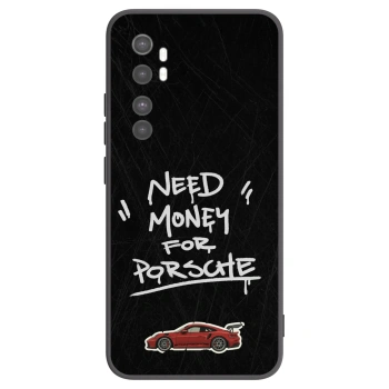 Picasee fekete szilikon tok az alábbi mobiltelefonokra Xiaomi Mi Note 10 Lite - Dark Racer