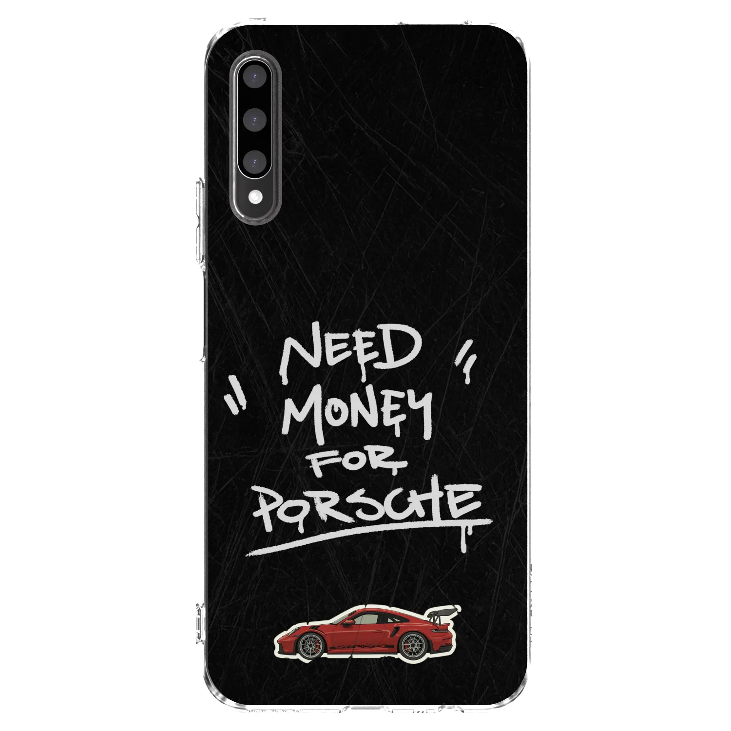 Picasee átlátszó szilikon tok az alábbi mobiltelefonokra Honor 9X Pro - Dark Racer