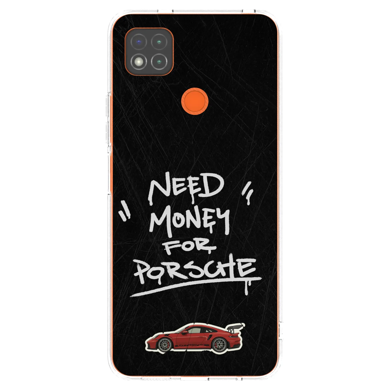 Picasee átlátszó szilikon tok az alábbi mobiltelefonokra Xiaomi Redmi 9C - Dark Racer