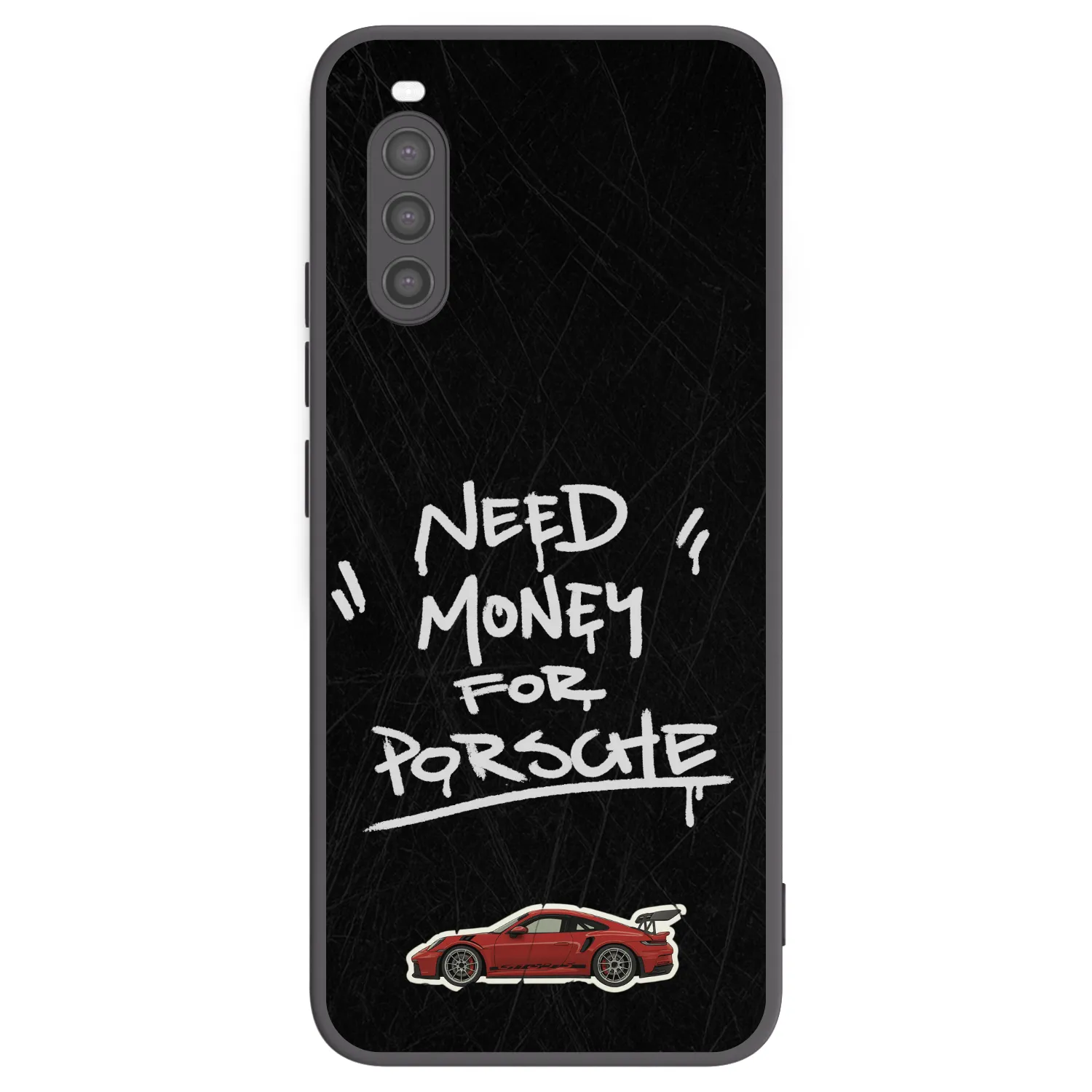 Picasee fekete szilikon tok az alábbi mobiltelefonokra Sony Xperia 10 II - Dark Racer