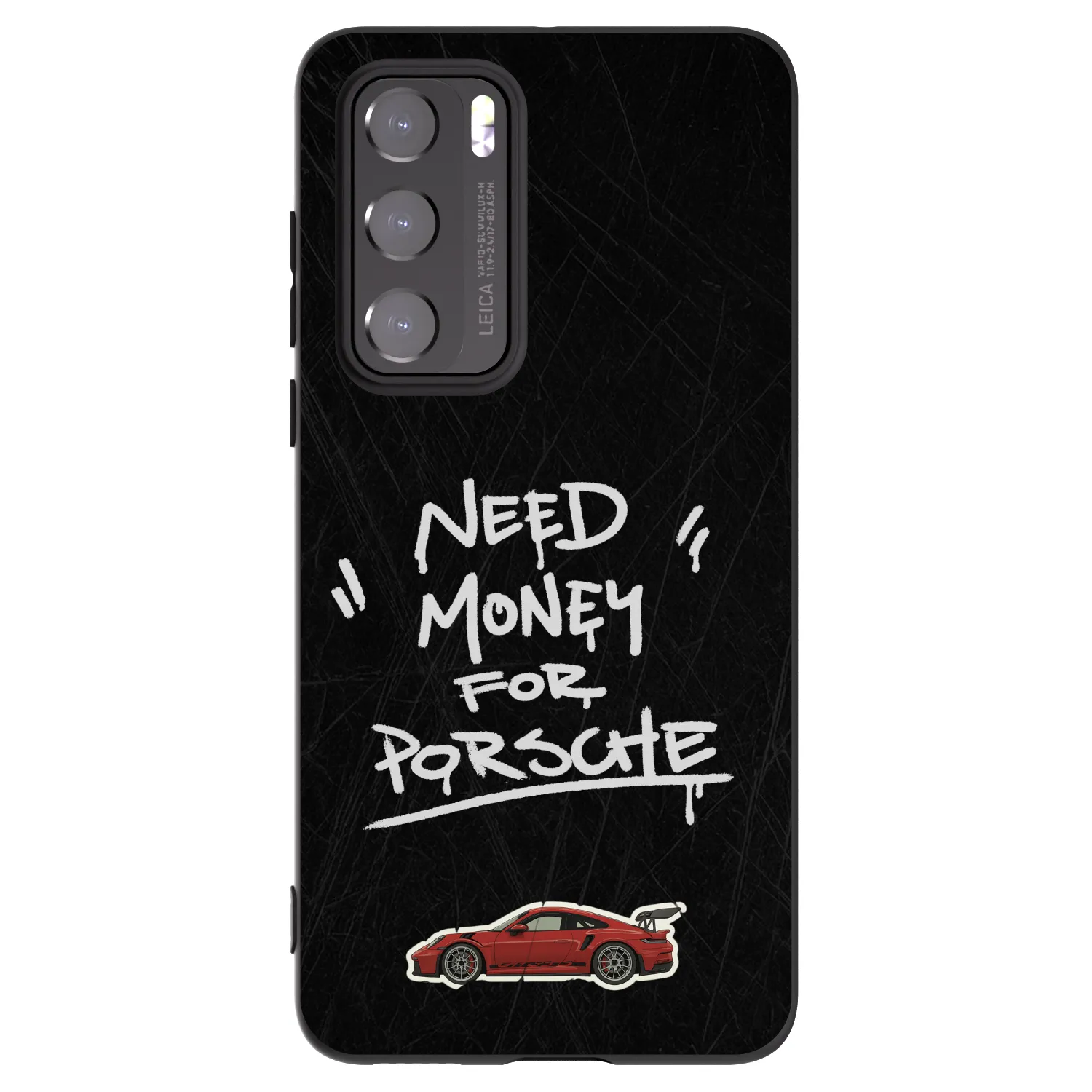 Picasee fekete szilikon tok az alábbi mobiltelefonokra Huawei P40 - Dark Racer