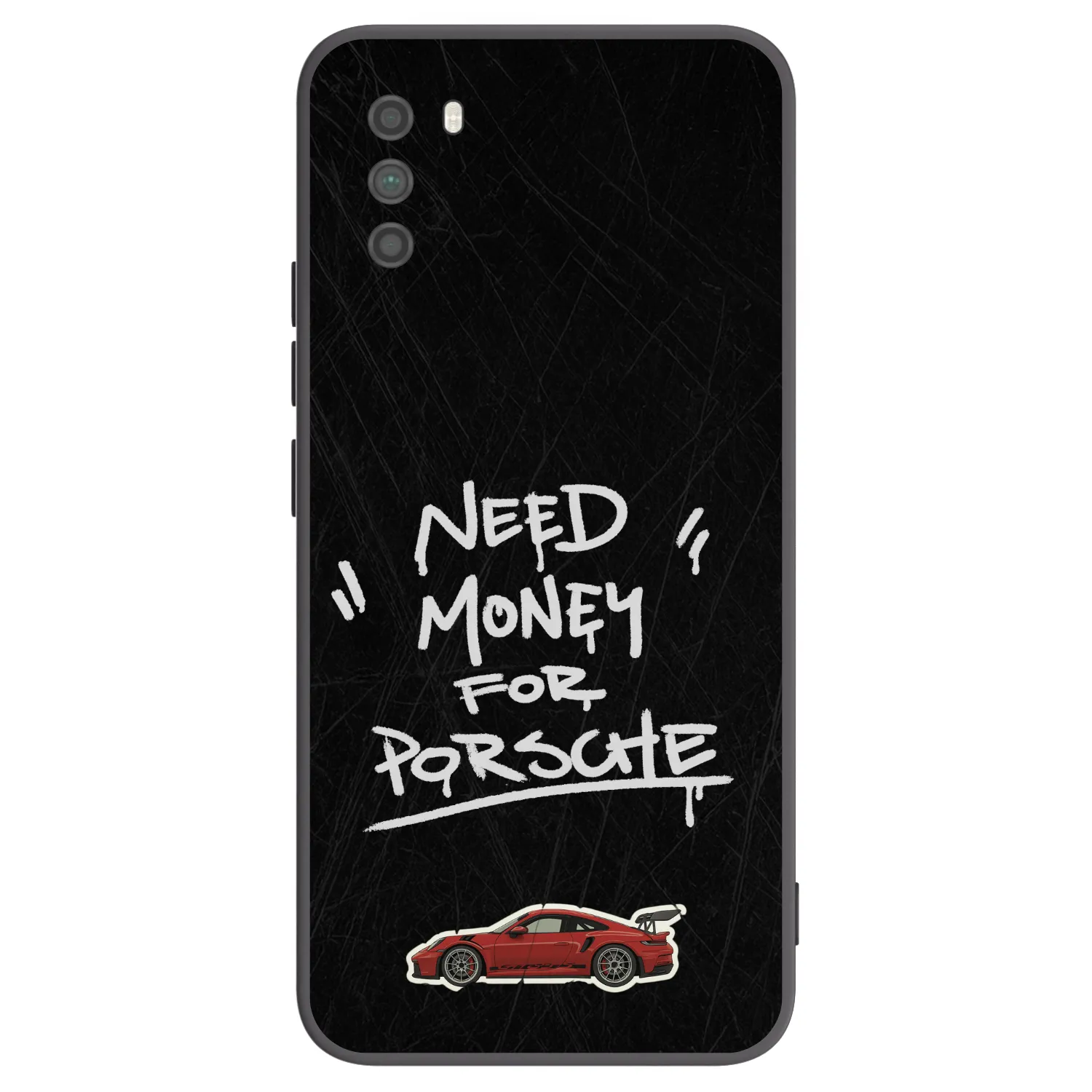 Picasee fekete szilikon tok az alábbi mobiltelefonokra Xiaomi Poco M3 - Dark Racer