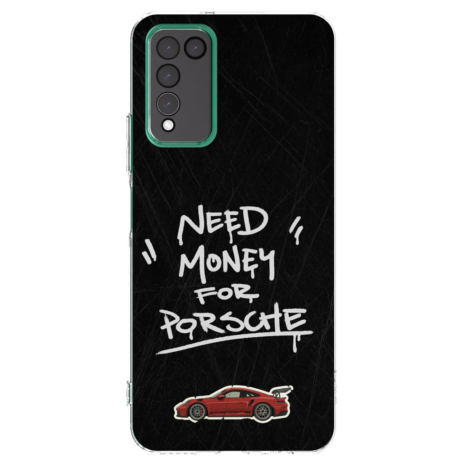 Picasee átlátszó szilikon tok az alábbi mobiltelefonokra Honor 10X Lite - Dark Racer