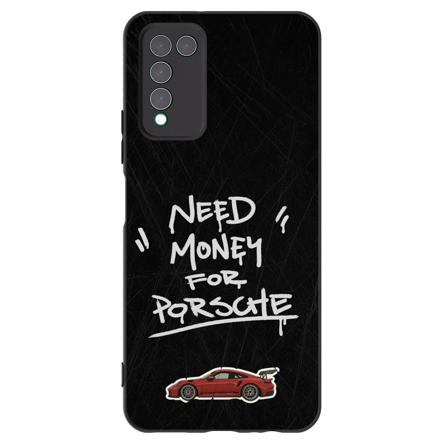 Picasee fekete szilikon tok az alábbi mobiltelefonokra Honor 10X Lite - Dark Racer