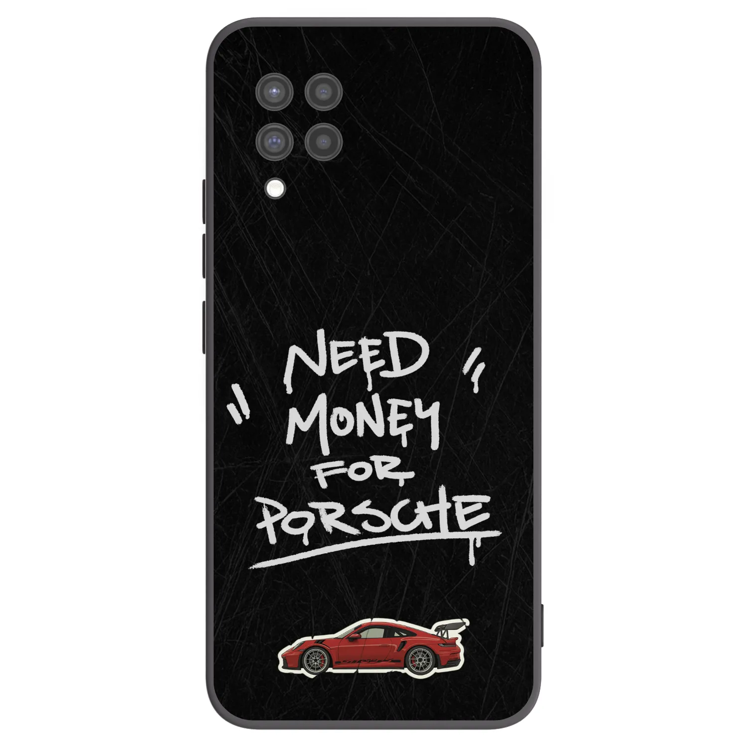 Picasee fekete szilikon tok az alábbi mobiltelefonokra Samsung Galaxy A42 A426B - Dark Racer