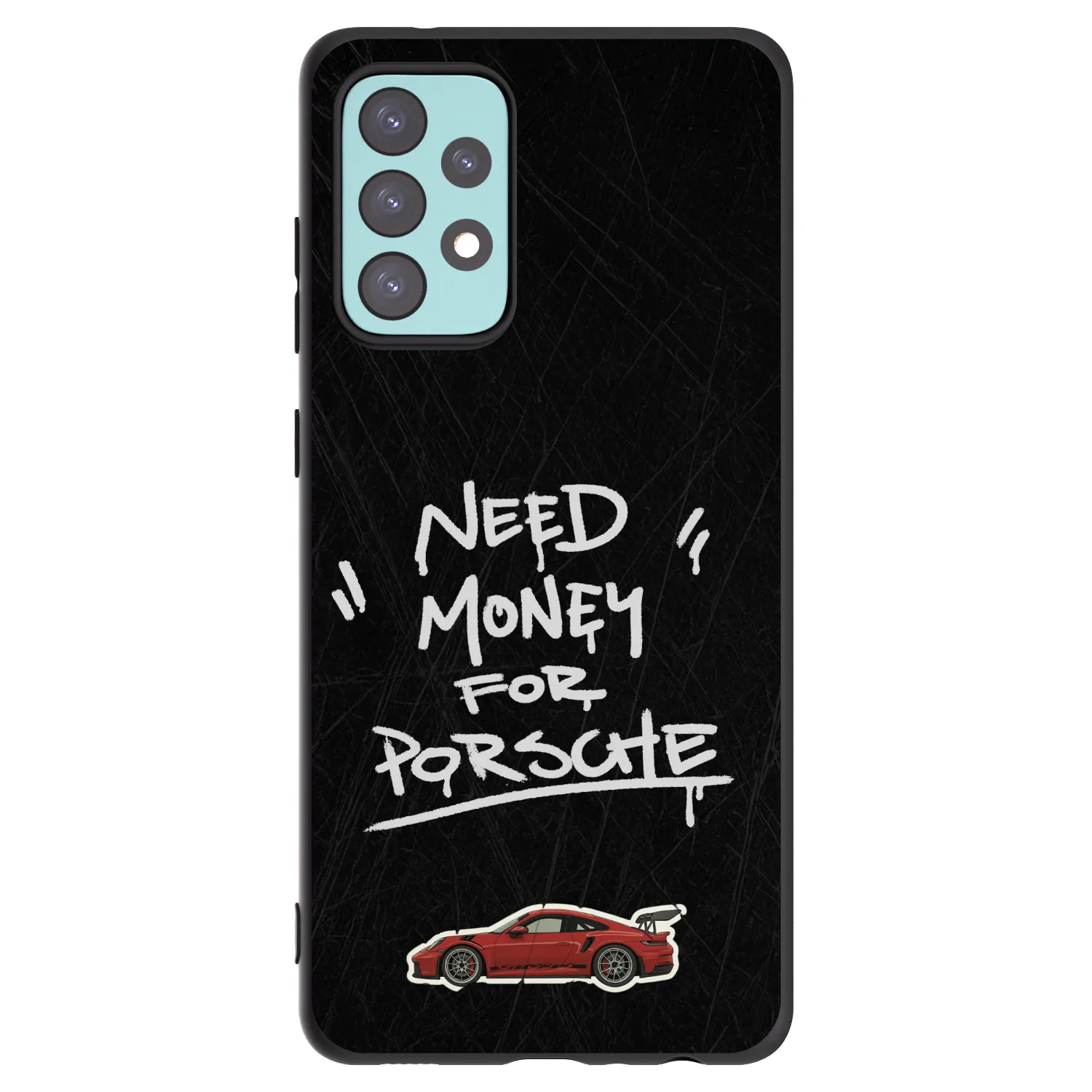 Picasee fekete szilikon tok az alábbi mobiltelefonokra Samsung Galaxy A72 A725F - Dark Racer