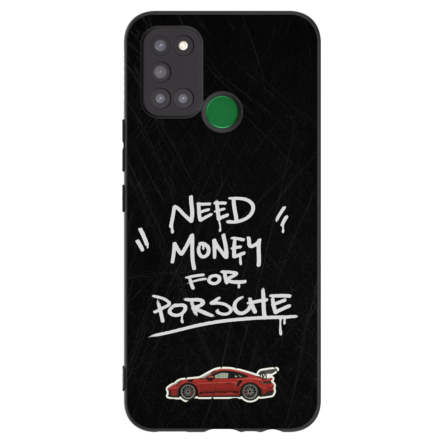 Picasee fekete szilikon tok az alábbi mobiltelefonokra Realme 7i - Dark Racer