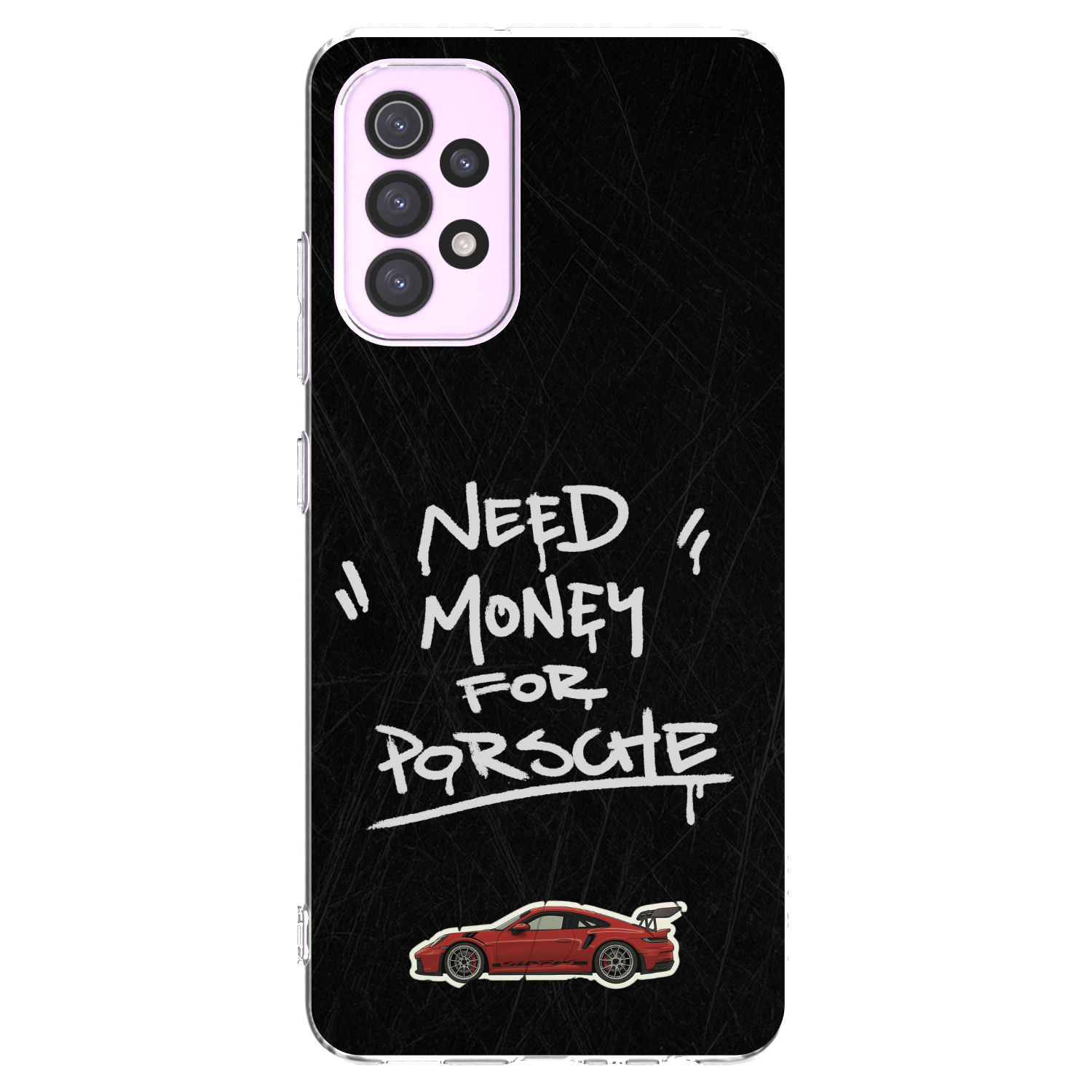 Picasee átlátszó szilikon tok az alábbi mobiltelefonokra Samsung Galaxy A32 5G A326B - Dark Racer