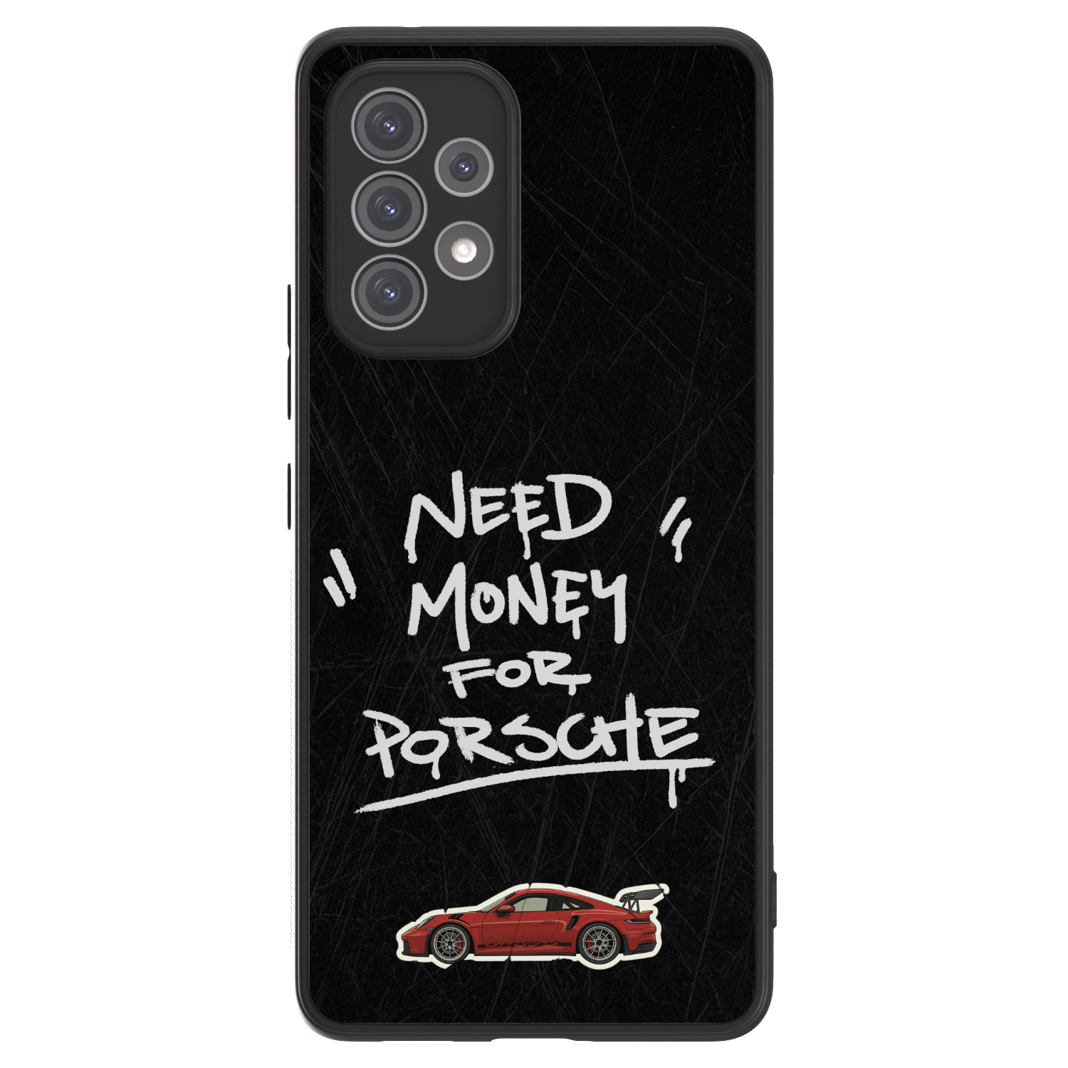 Picasee ULTIMATE CASE Samsung Galaxy A52 5G A525F - készülékre - Dark Racer