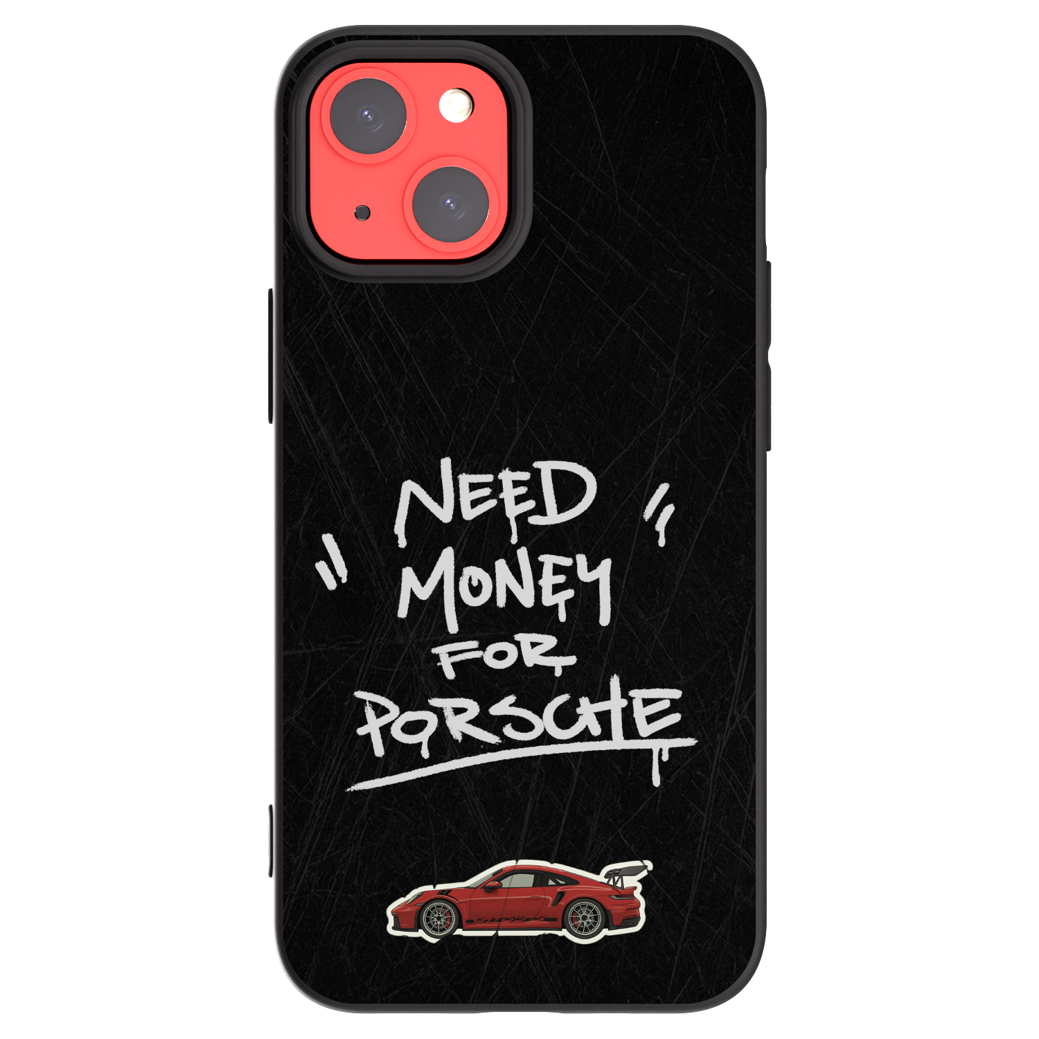 Picasee fekete szilikon tok az alábbi mobiltelefonokra Apple iPhone 13 mini - Dark Racer