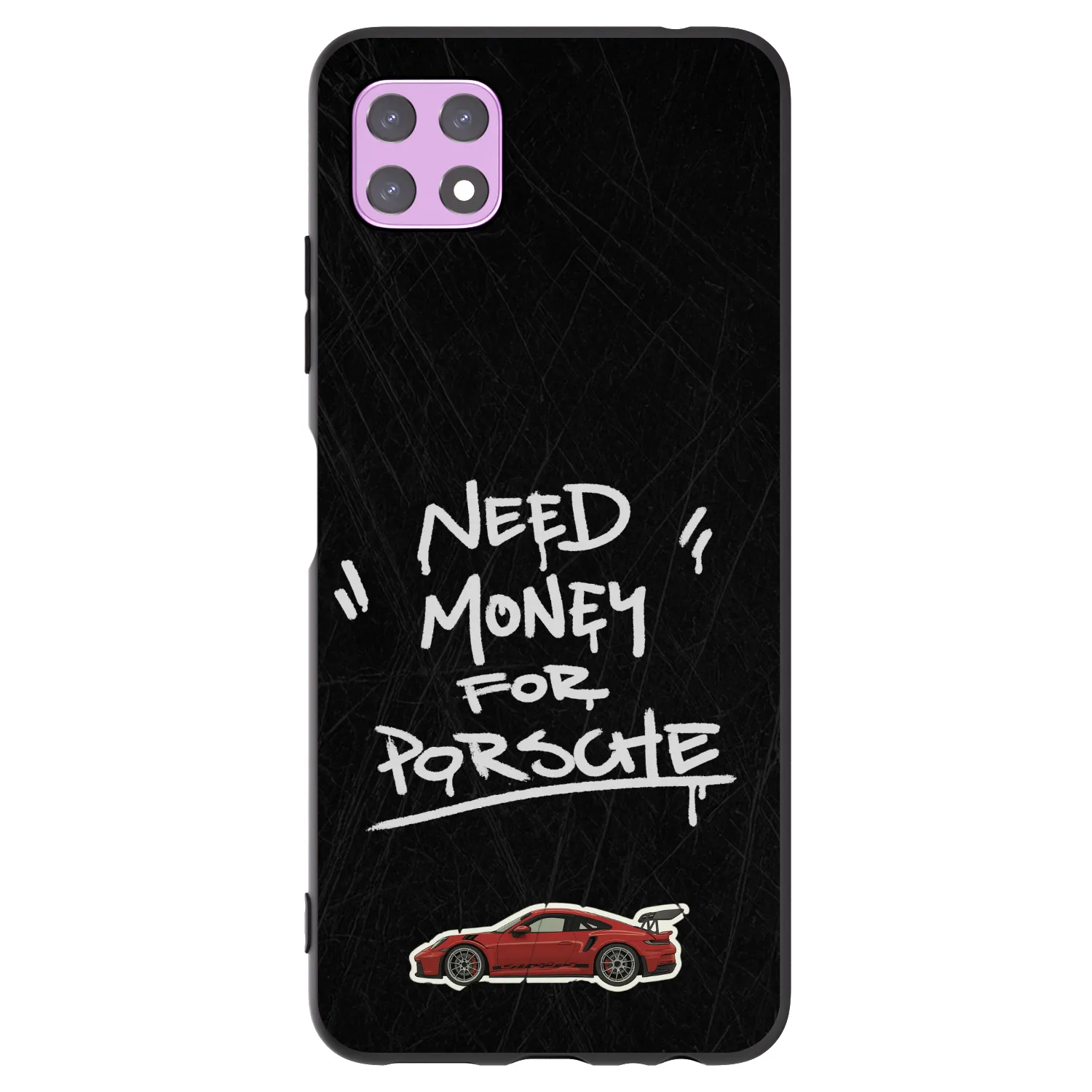 Picasee fekete szilikon tok az alábbi mobiltelefonokra Samsung Galaxy A22 A226B 5G - Dark Racer