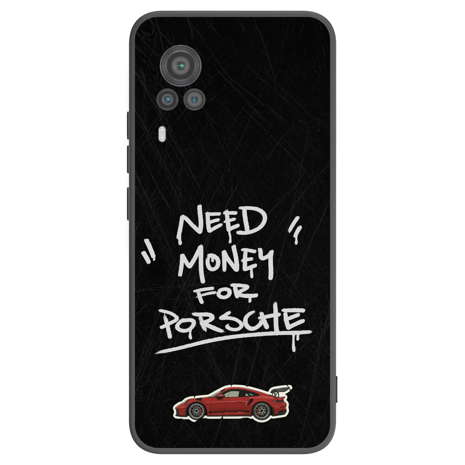 Picasee fekete szilikon tok az alábbi mobiltelefonokra Vivo X60 Pro 5G - Dark Racer