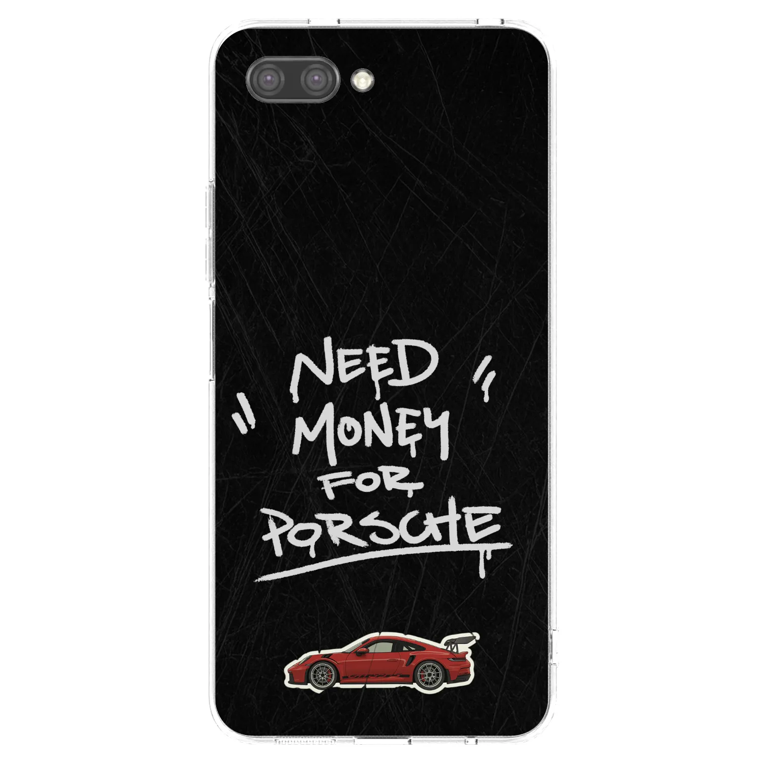 Picasee átlátszó szilikon tok az alábbi mobiltelefonokra Honor 10 - Dark Racer