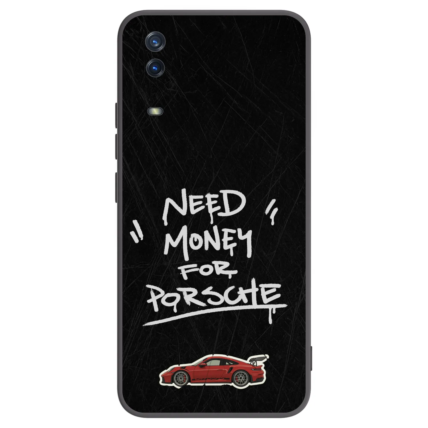Picasee fekete szilikon tok az alábbi mobiltelefonokra Vivo Y11s - Dark Racer