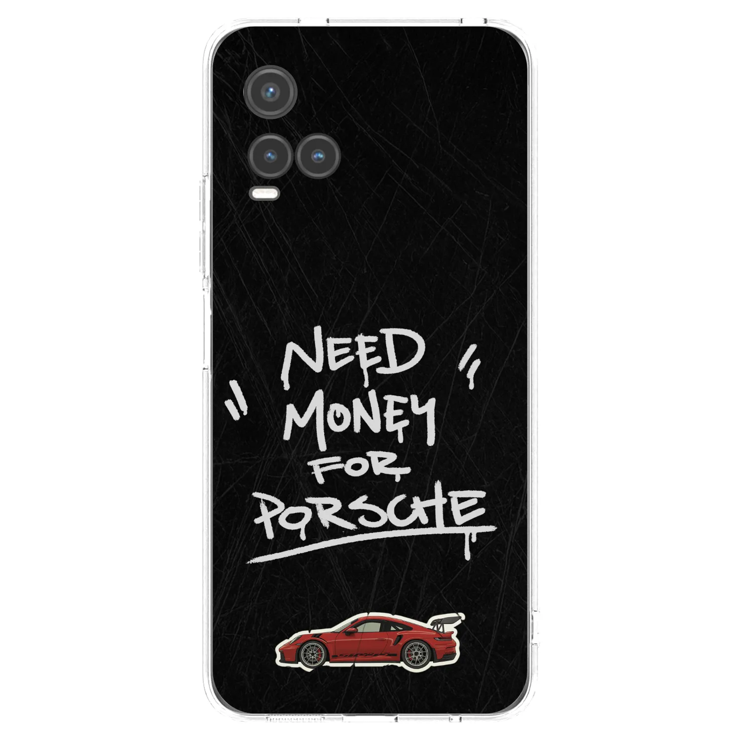 Picasee átlátszó szilikon tok az alábbi mobiltelefonokra Vivo Y33s - Dark Racer