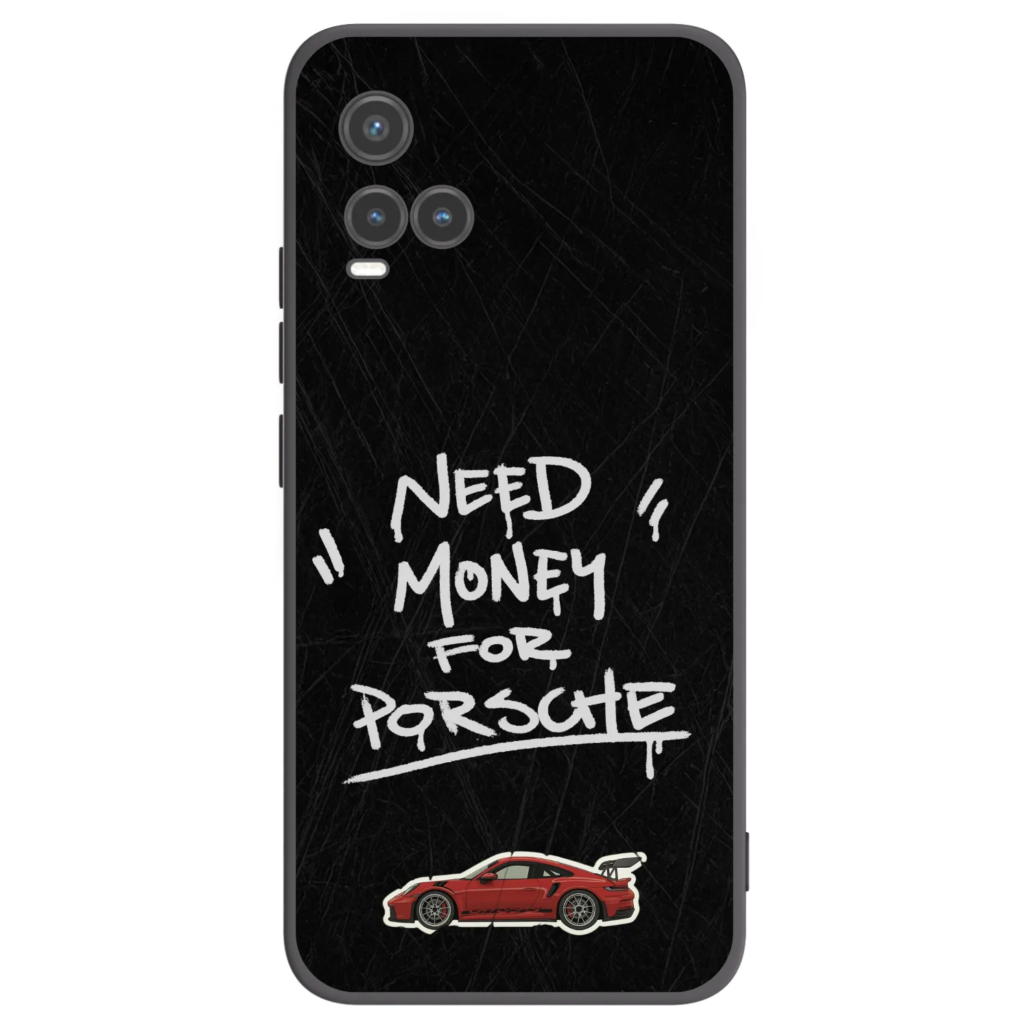 Picasee fekete szilikon tok az alábbi mobiltelefonokra Vivo Y33s - Dark Racer