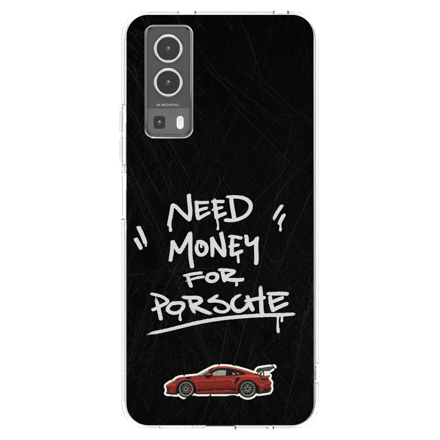Picasee átlátszó szilikon tok az alábbi mobiltelefonokra Vivo Y72 5G - Dark Racer