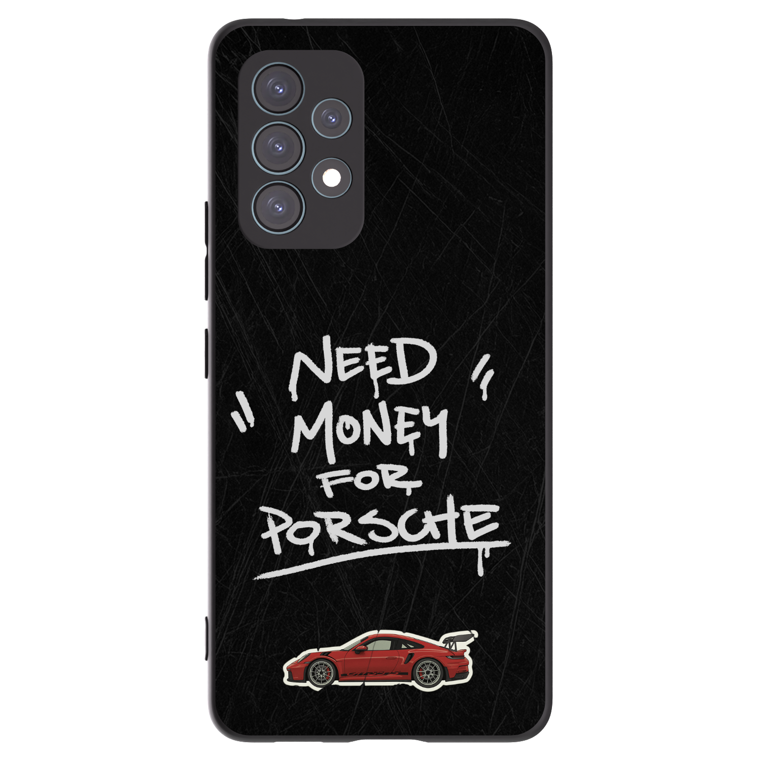 Picasee fekete szilikon tok az alábbi mobiltelefonokra Samsung Galaxy A53 5G A536 - Dark Racer