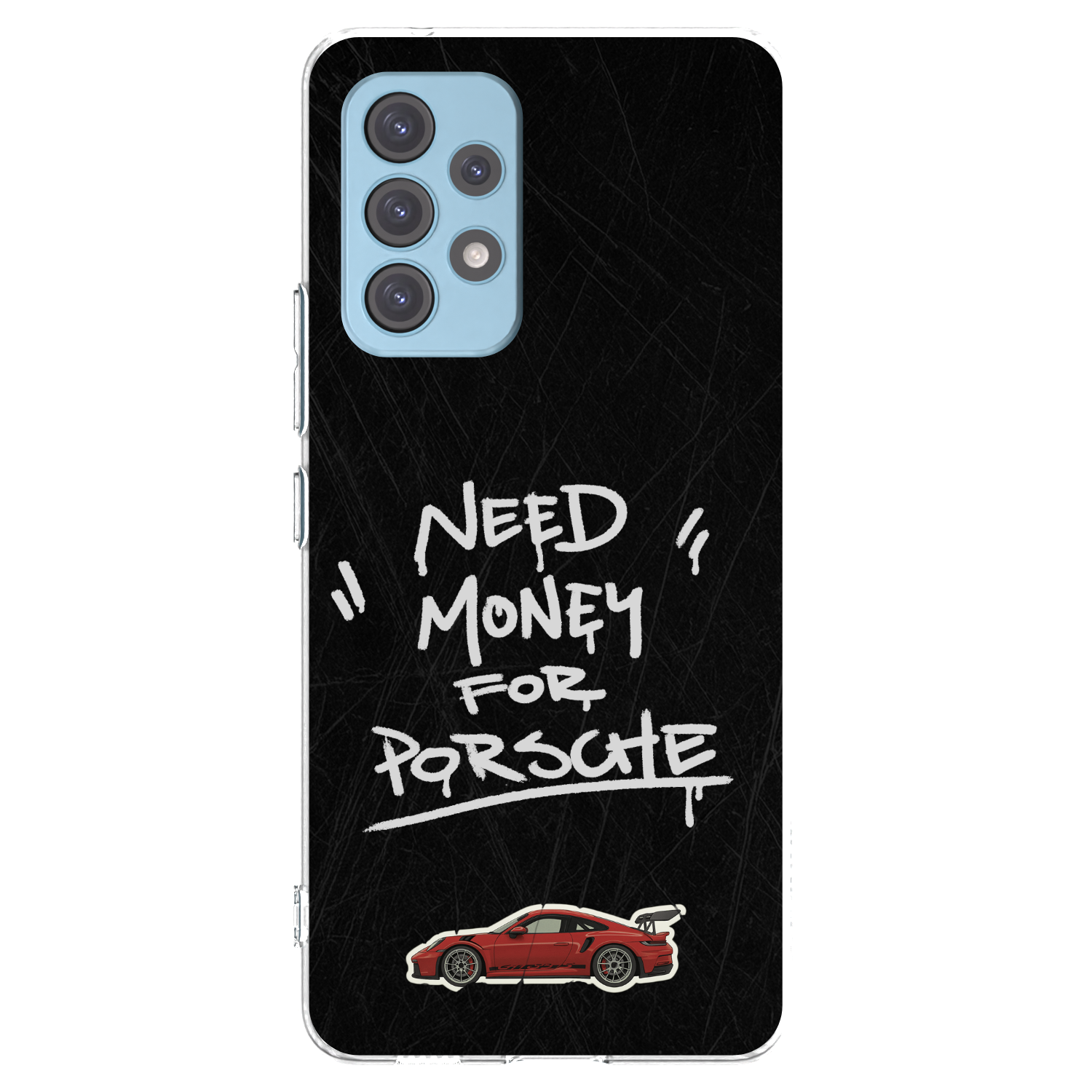 Picasee átlátszó szilikon tok az alábbi mobiltelefonokra Samsung Galaxy A53 5G A536 - Dark Racer