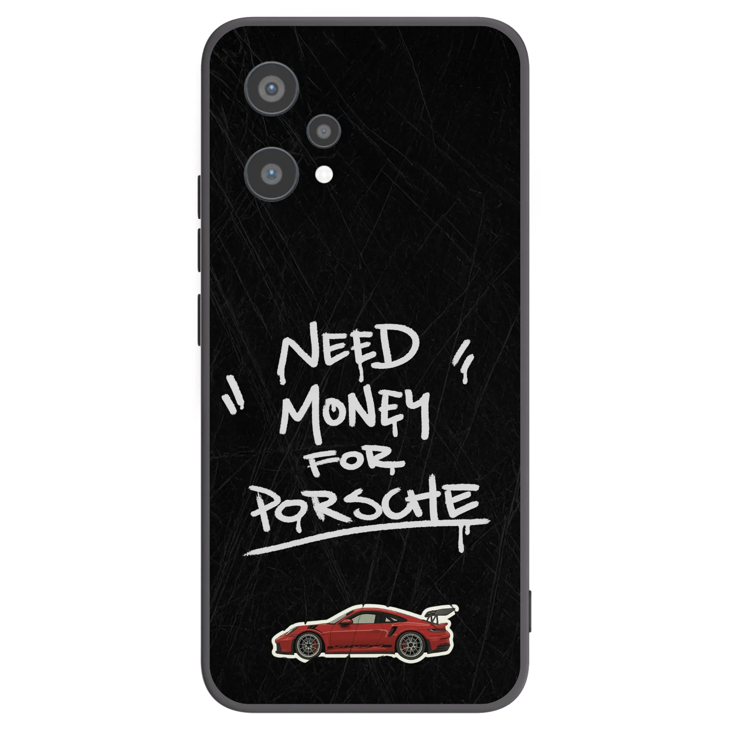 Picasee fekete szilikon tok az alábbi mobiltelefonokra Realme 9 Pro 5G - Dark Racer