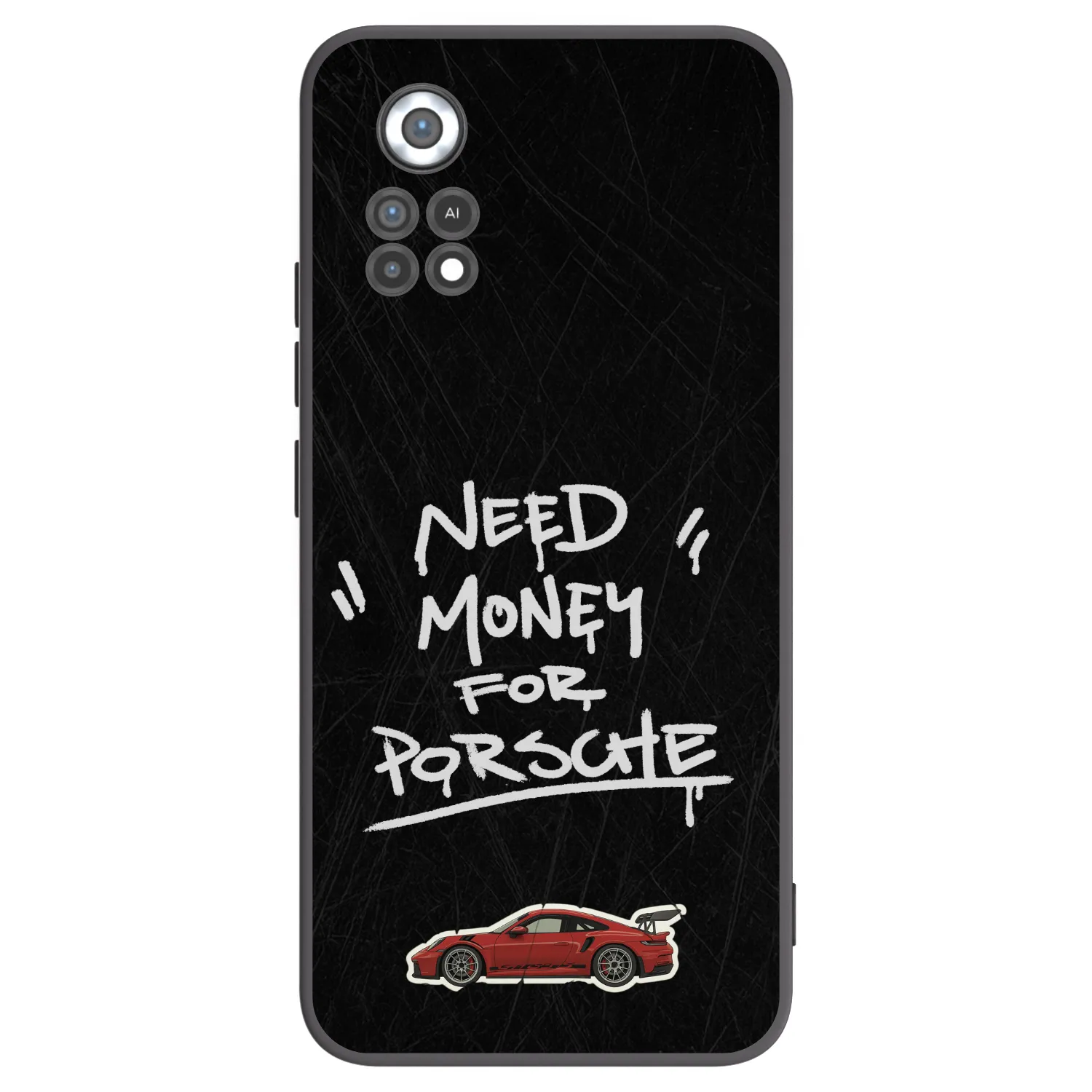 Picasee fekete szilikon tok az alábbi mobiltelefonokra Xiaomi Poco X4 Pro 5G - Dark Racer