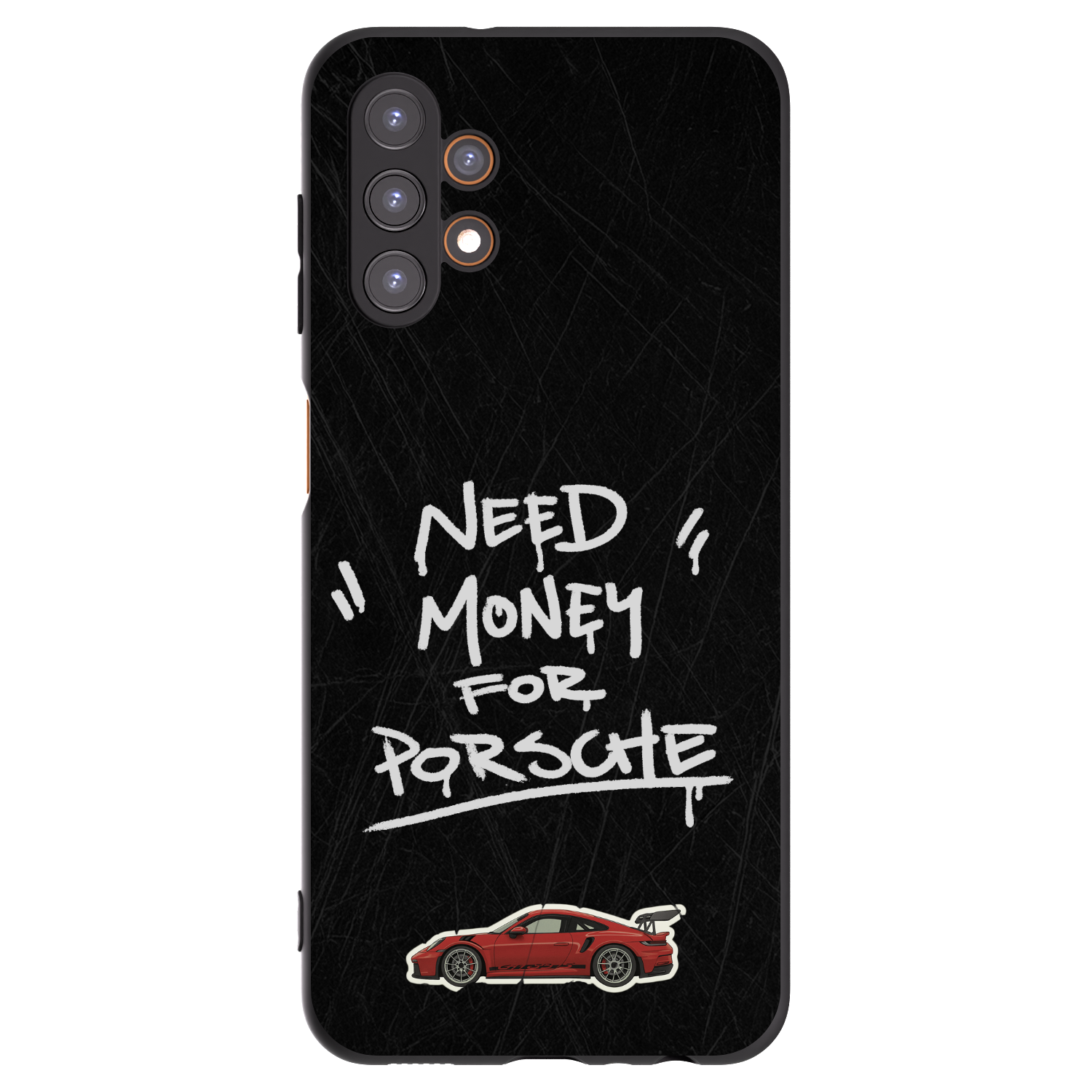 Picasee fekete szilikon tok az alábbi mobiltelefonokra Samsung Galaxy A13 4G A135 - Dark Racer