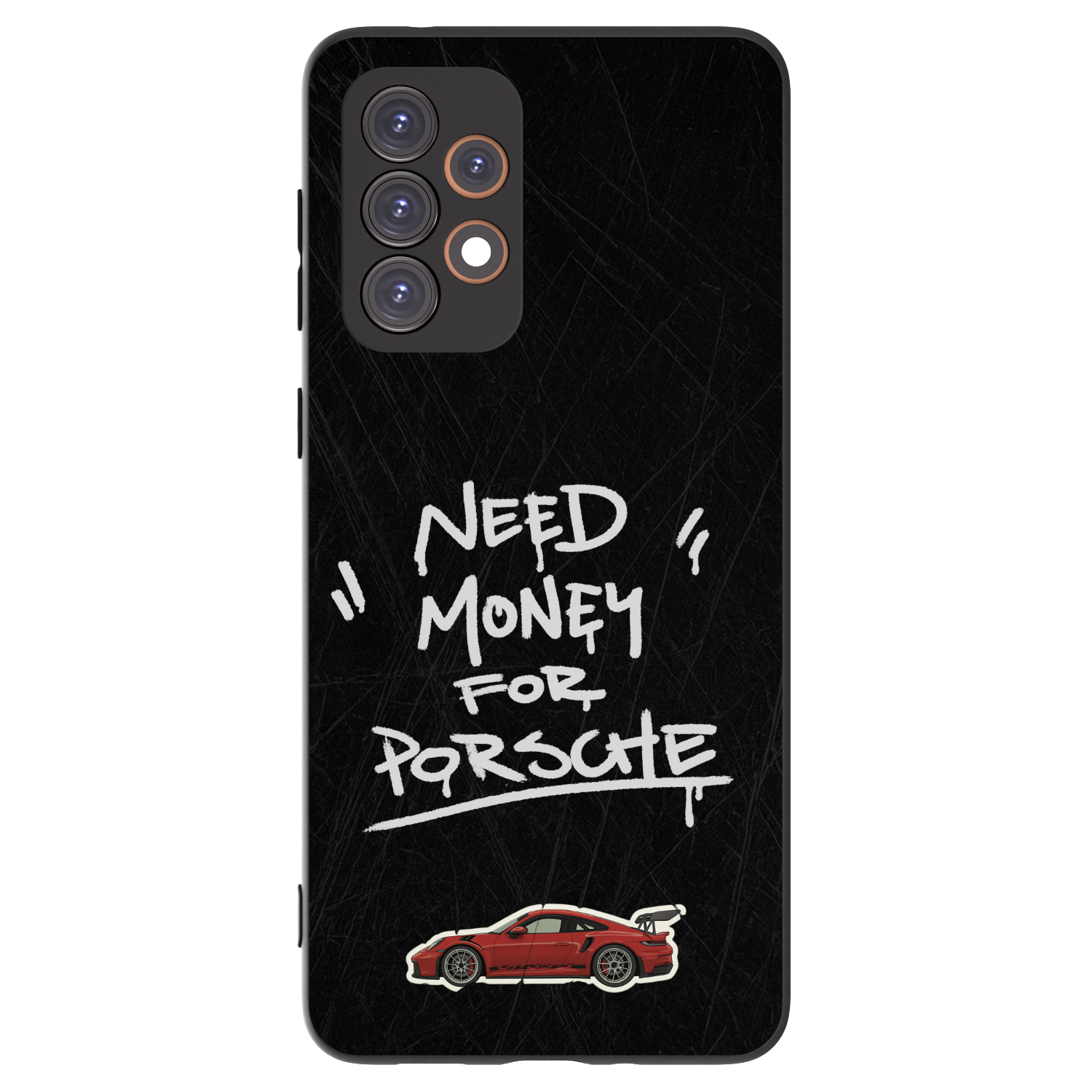 Picasee fekete szilikon tok az alábbi mobiltelefonokra Samsung Galaxy A33 5G A336 - Dark Racer