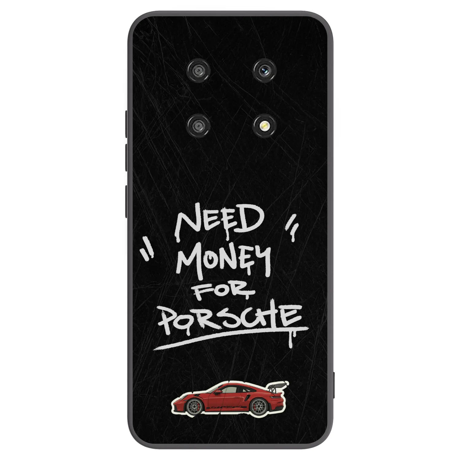Picasee fekete szilikon tok az alábbi mobiltelefonokra Honor Magic4 Lite 5G - Dark Racer