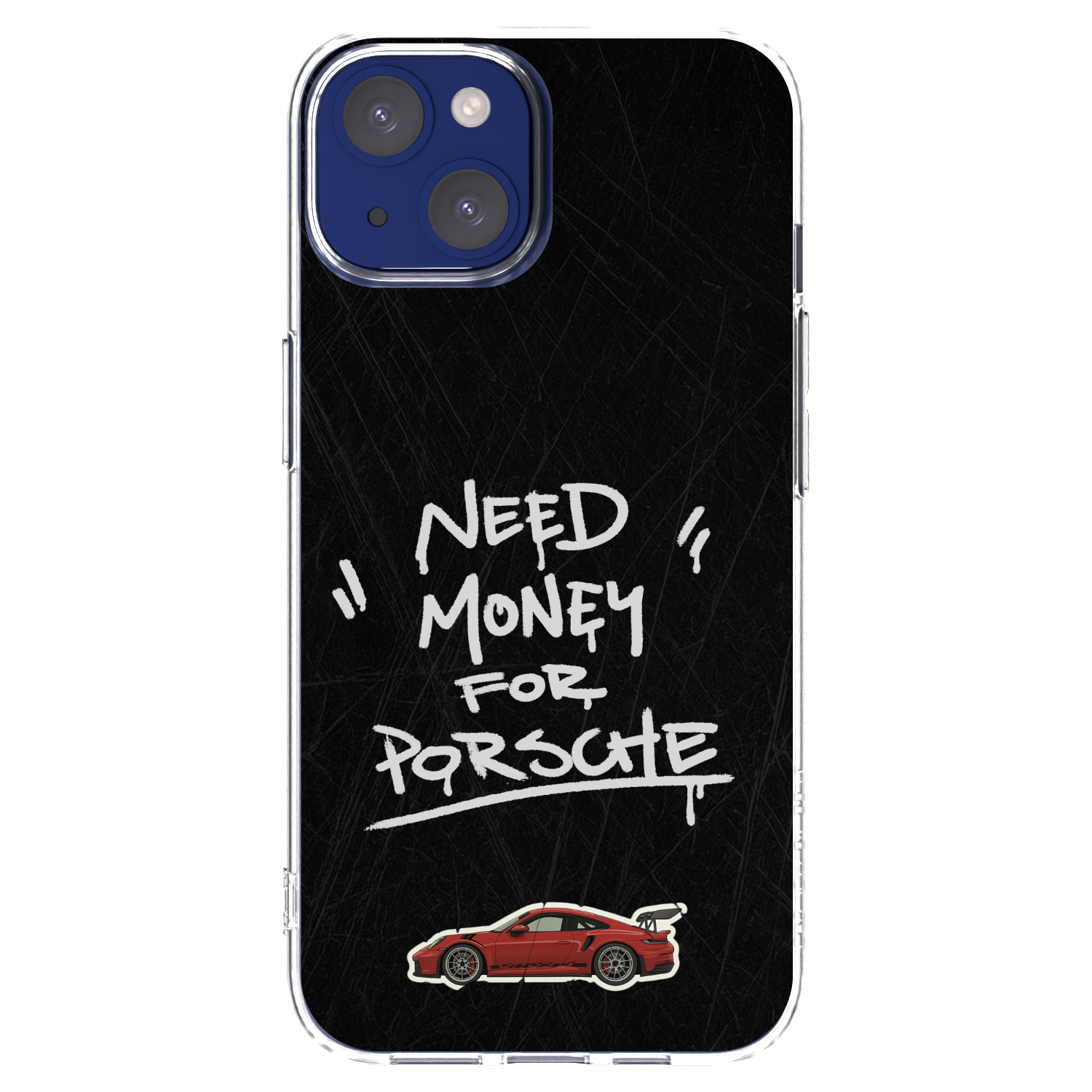 Picasee átlátszó szilikon tok az alábbi mobiltelefonokra Apple iPhone 14 - Dark Racer