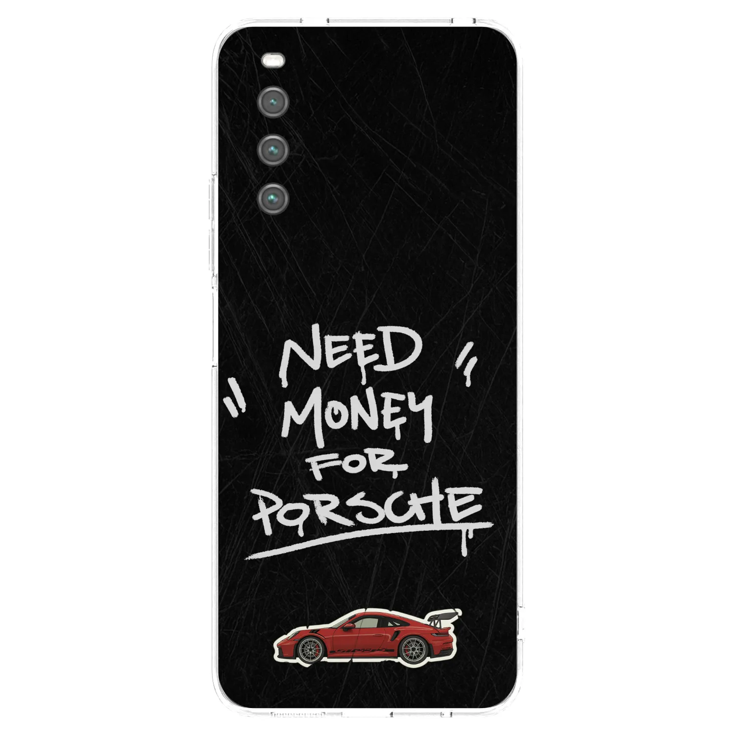 Picasee átlátszó szilikon tok az alábbi mobiltelefonokra Sony Xperia 10 IV 5G - Dark Racer