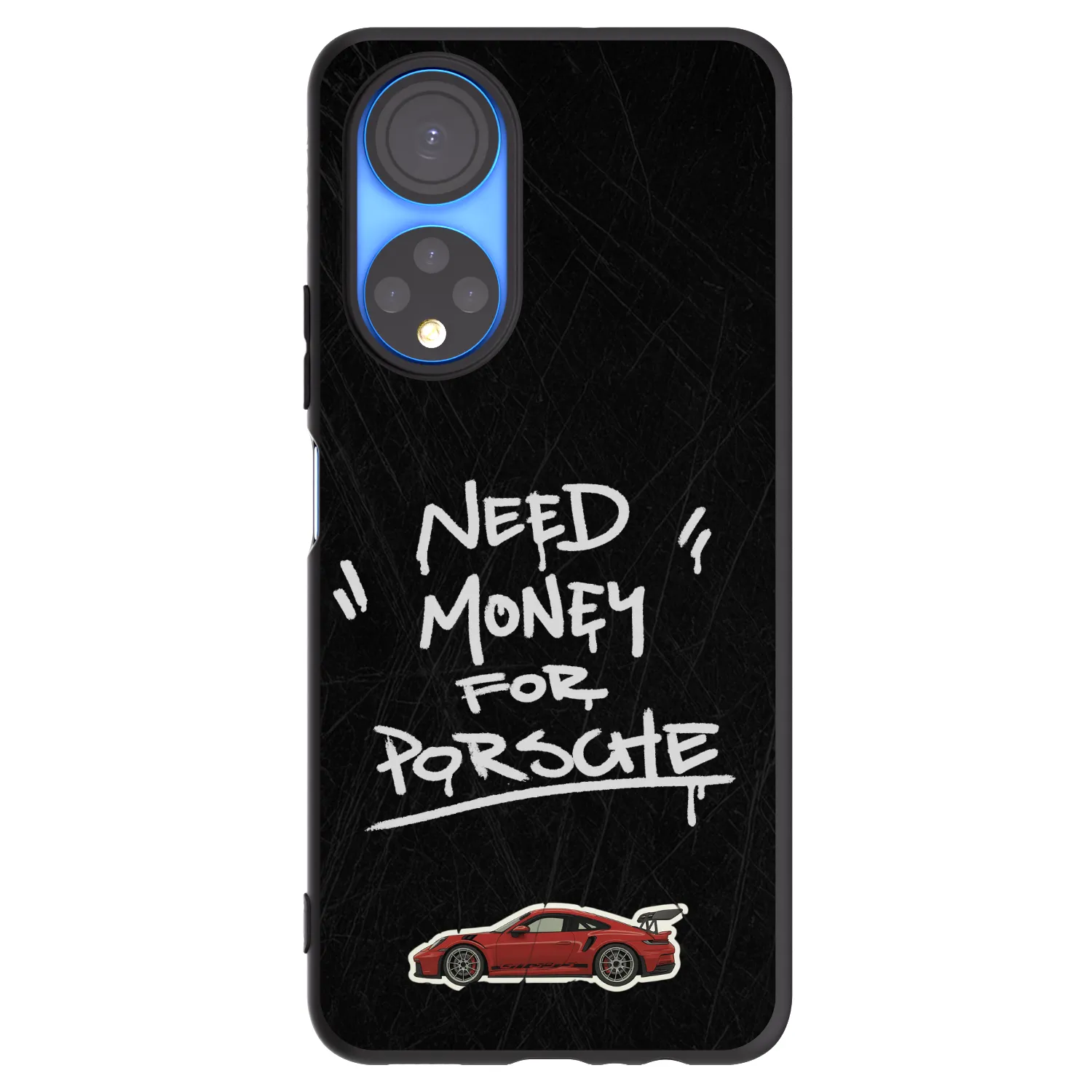 Picasee fekete szilikon tok az alábbi mobiltelefonokra Honor X7 - Dark Racer