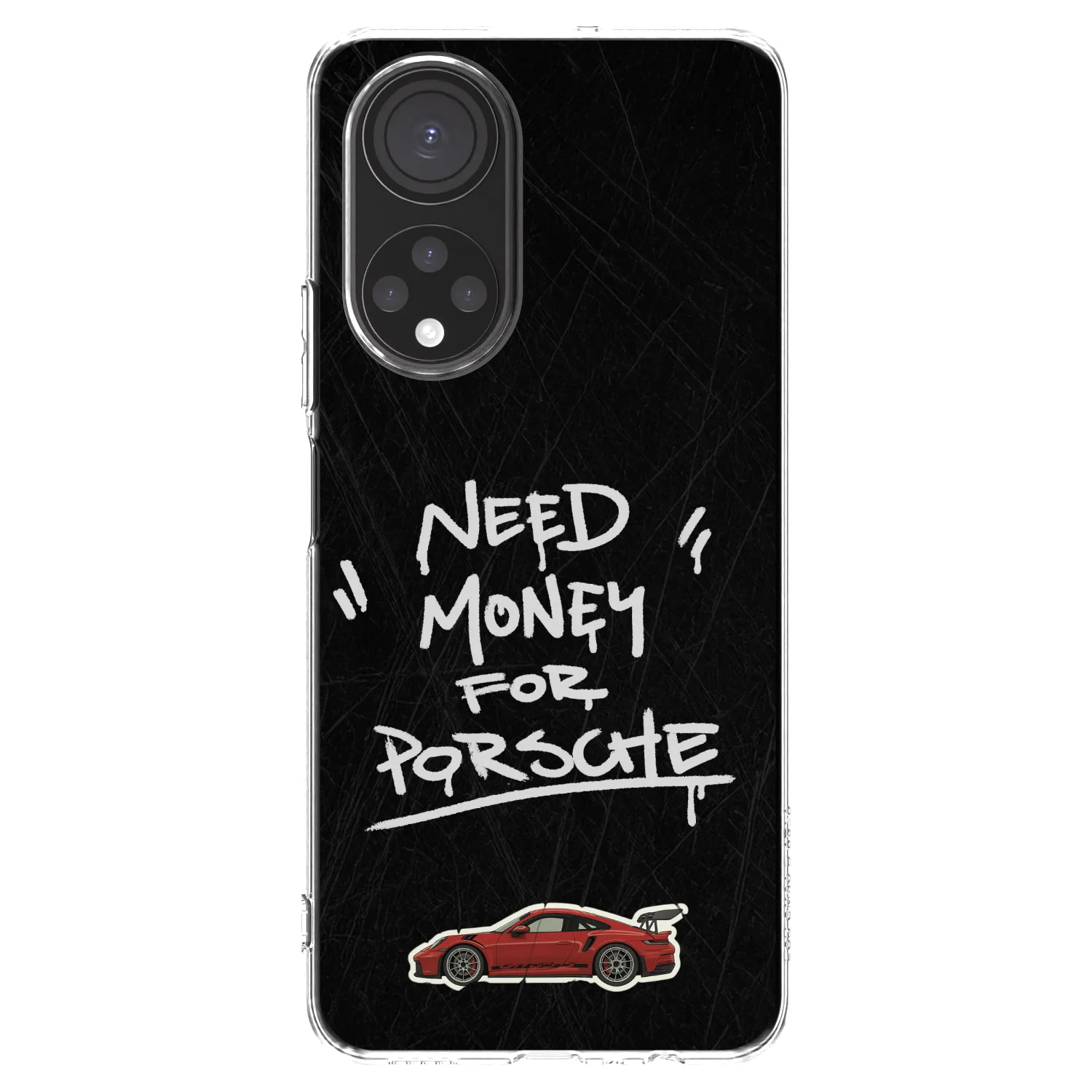 Picasee átlátszó szilikon tok az alábbi mobiltelefonokra Honor X7 - Dark Racer